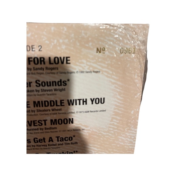 Reservoir Dogs: Motion Picture Soundtrack: Limited Edition Blue Vinyl: Records - Picture 3 of 4